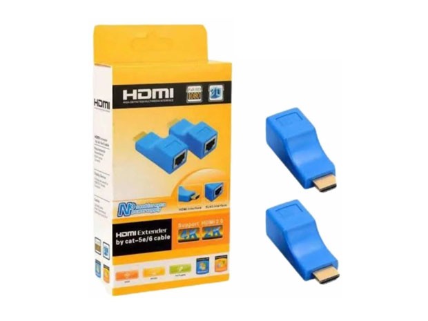 &+   EXTENSOR CABLE HDMI POR UTP RJ45 (1280)